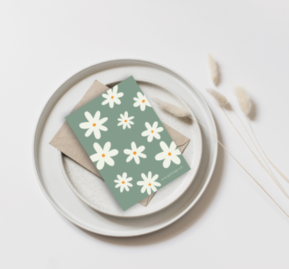 Carte de vœux 'FLORAL'