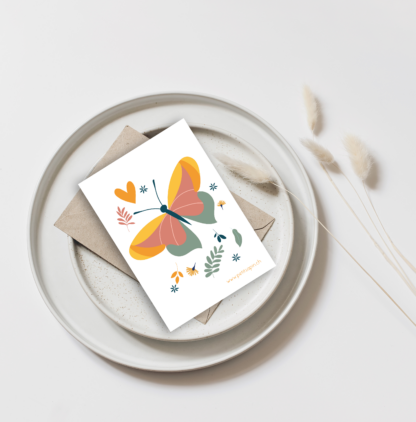 Carte de vœux 'ENVOLE-TOI'